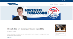 Desktop Screenshot of lorenzotomassini.it
